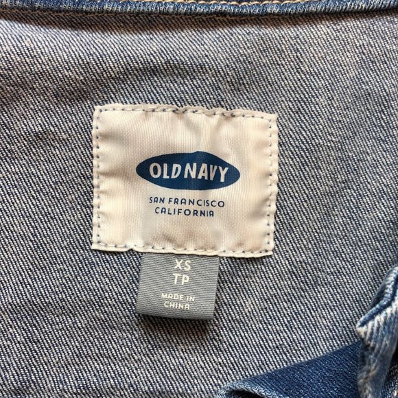 Old Navy Denim Jean Jacket Women's Size XS - Picture 6 of 11